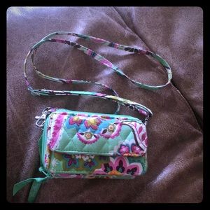 Vera Bradley crossbody wallet